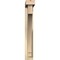 Ekena Millwork Imperial Block Rough Sawn Bracket w/ Offset Brace, Douglas Fir, 4"W x 20"D x 28"H BKT0402X20X28IMP05RDF - alternate 2